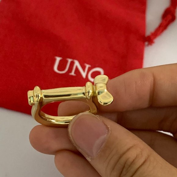 UNO de 50 Collection Metamorphosis Reward Ring Gold - Picture 2 of 9